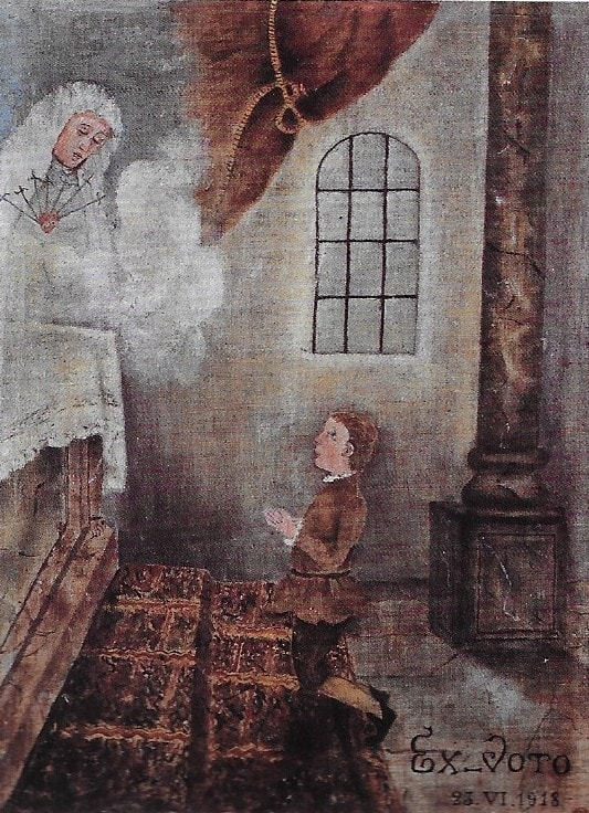 Léonce Gaudin Ex-voto Ermitage Longeborgne pèlerinage Valais