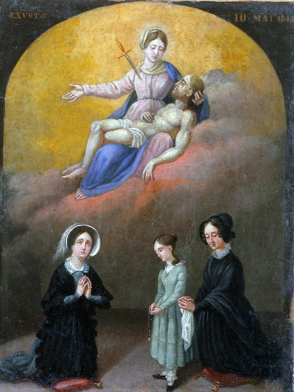 Laurent-Justin Ritz ex-voto Ermitage Longeborgne pèlerinage Valais