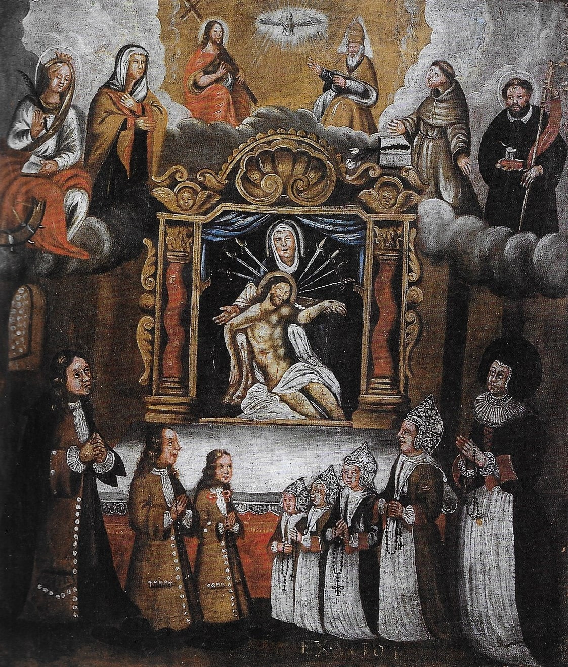Marie Mère de Dieu Ex-voto Ermitage Longeborgne pèlerinage Valais