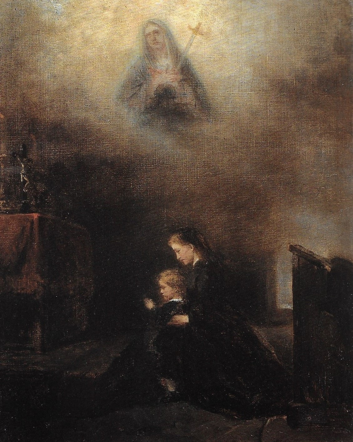 Rapahaël Ritz Ex-voto Ermitage Longeborgne pèlerinage Valais